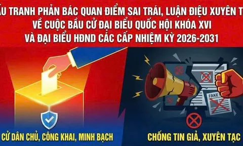 Phòng ngừa, đấu tranh với thông tin xấu, độc liên quan đến cuộc bầu cử đại biểu Quốc hội khóa XVI và HĐND các cấp nhiệm kỳ 2026 - 2031