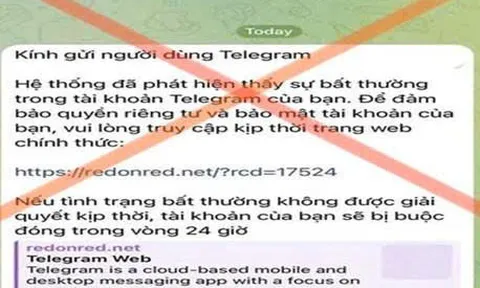Cảnh báo thủ đoạn lừa đảo nhắm vào người dùng Telegram