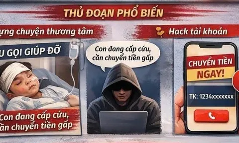 Cảnh giác với chiêu giả mạo kêu gọi từ thiện để chiếm đoạt tài sản