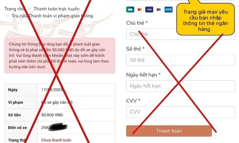 Cảnh báo lừa đảo qua tin nhắn thông báo “phạt nguội” giả mạo dịch vụ công
