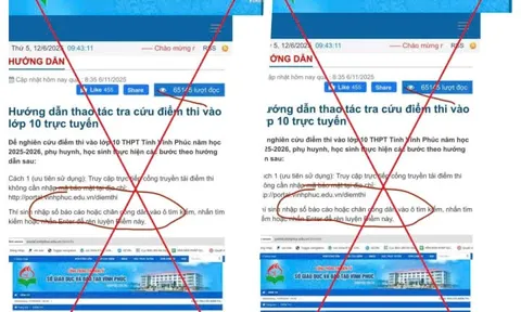 Xuất hiện nhiều chiêu trò lừa đảo tra cứu điểm thi vào lớp 10