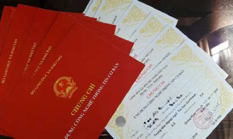Lần đầu đề xuất quy định thống nhất về công nhận chứng chỉ trong hệ thống giáo dục quốc dân