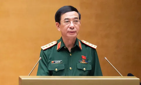 Đại tướng Phan Văn Giang trình Quốc hội Luật Phòng, chống phổ biến vũ khí hủy diệt hàng loạt