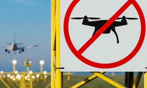 Cảnh báo nguy cơ từ thiết bị bay không người lái (UAV)