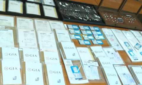Công bố kết quả giám định kim cương trong vụ buôn lậu xuyên quốc gia