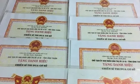 Quy định mới về tỷ lệ xét tặng danh hiệu Chiến sĩ thi đua cơ sở áp dụng từ 01/10/2026