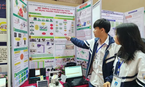Quy chế mới về cuộc thi nghiên cứu khoa học, kỹ thuật cấp quốc gia