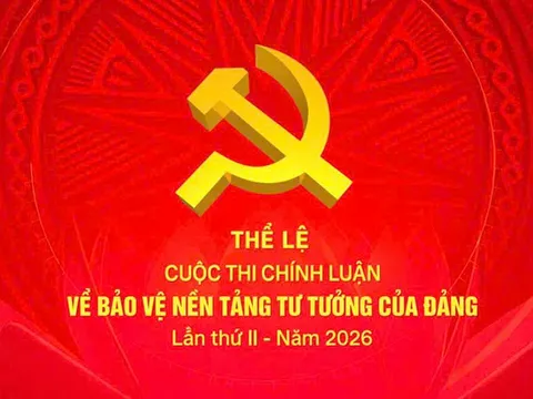Thể lệ Cuộc thi chính luận về bảo vệ nền tảng tư tưởng của Đảng lần thứ 2