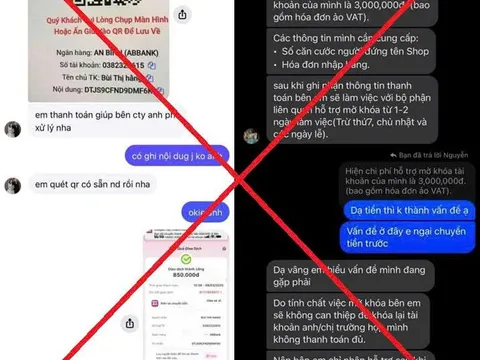 Cảnh báo chiêu lừa đảo mới nhắm vào người mua sắm online bị khóa tài khoản