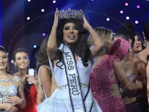 Hoa hậu Peru 2019 bị tước vương miện vì bê bối say xỉn