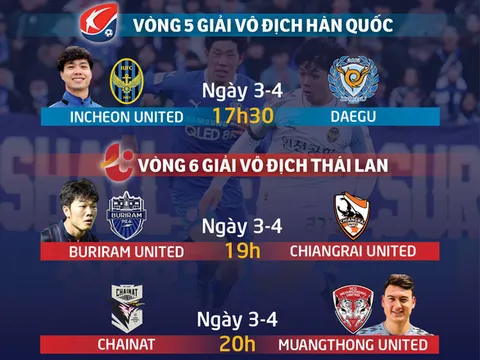 Hôm nay (3/4), Công Phượng, Xuân Trường, Văn Lâm ra sân?