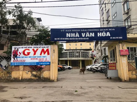 Cầu Giấy, HN: Cần làm rõ việc sử dụng đất công tại nhà văn hoá Quan Hoa?