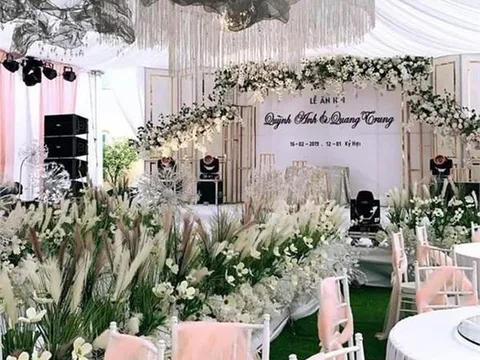 Choáng ngợp đám cưới tiền tỉ của con nhà đại gia ở Hưng Yên