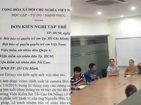 Hội Bảo vệ quyền trẻ em TP.HCM đã nhận đơn tập thể kiến nghị khởi tố ông Nguyễn Hữu Linh