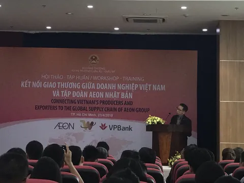 Việt Nam đặt mục tiêu xuất khẩu 1 tỷ USD hàng Việt vào AEON vào năm 2025