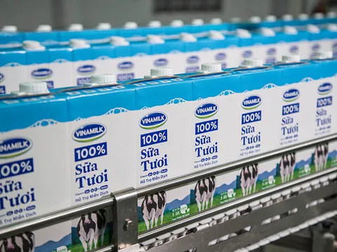 Vinamilk đứng đầu ở cả cả sữa nước và sữa bột trẻ em tại Việt Nam