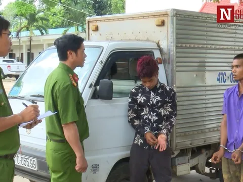 Bắt giữ hai thanh niên ăn trộm ô tô dù không biết lái xe