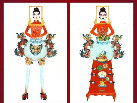 Tác giả trang phục 'Bàn thờ' chọn cách im lặng?