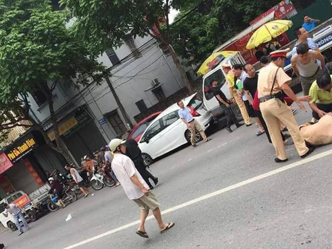 Bắt giữ thanh niên xăm trổ đâm gục trung úy CSGT khi đang làm nhiệm vụ