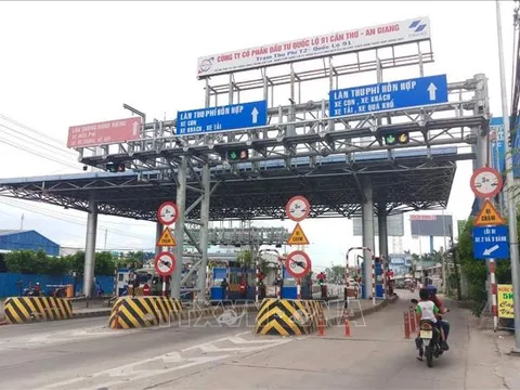 An Giang miễn giảm 50% giá vé cho 334 phương tiện qua BOT T2