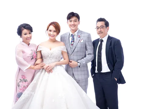 Hé lộ ảnh cưới của Vũ 'sở khanh' và Thư 'xính lao' trong 'Về nhà đi con'