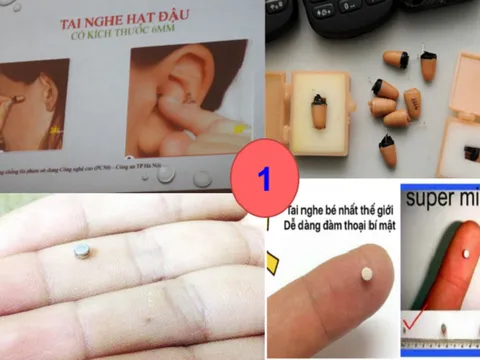 Cách nhận biết một số thiết bị gian lận thi cử