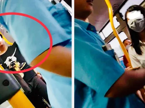 Lại thêm nam thanh niên 'tự sướng' gần 2 thiếu nữ trên xe buýt