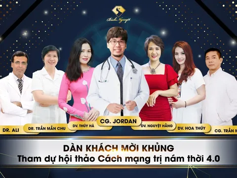 Các chuyên gia hàng đầu Hoa Kỳ nói gì về hội thảo 'Công bố phác đồ trị nám Melas Ruby'?