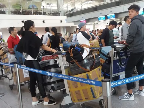 Từ 1/8, hành khách đi máy bay Vietnam Airlines được xách tay lên máy bay tăng từ 7kg lên 12kg