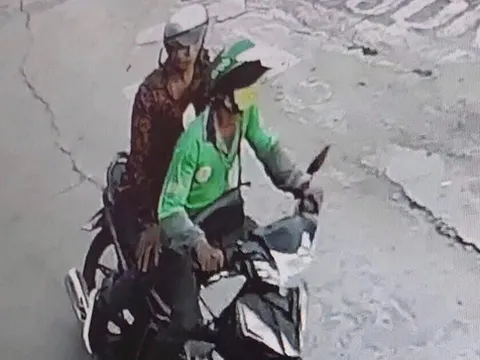 Cận cảnh hình ảnh nghi phạm cứa cổ tài xế GrabBike, cướp tài sản