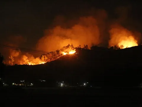 Hà Tĩnh: Tiếp tục cháy rừng, hàng trăm người căng mình dập lửa