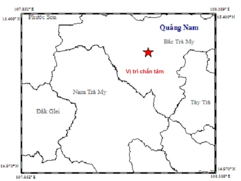 Động đất kèm tiếng nổ lớn ở khu vực thủy điện Sông Tranh 2