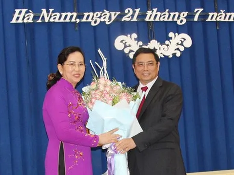 Phó chủ nhiệm Uỷ ban Kiểm tra Trung ương làm Bí thư Tỉnh uỷ Hà Nam