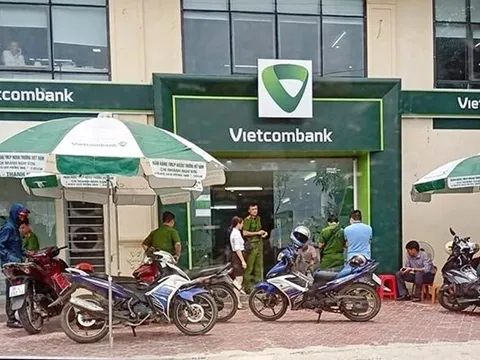 Thanh Hóa: Trích xuất camera truy bắt tên cướp ngân hàng Vietcombank