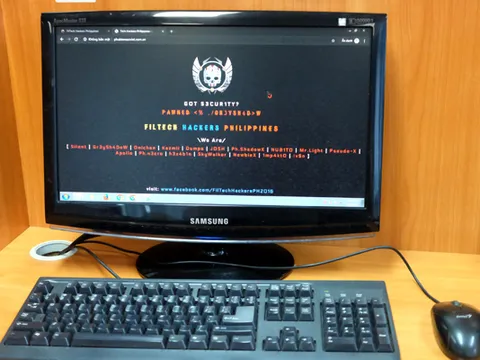 Hacker Phillippines tấn công web Việt Nam, trả đũa việc bị mất Facebook