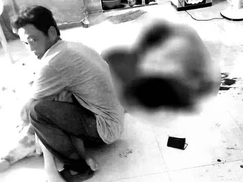 Quảng Nam: Chồng cắt cổ vợ mới sinh con rồi tự sát