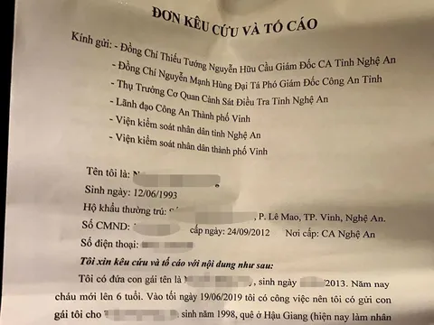 Vụ bé gái 6 tuổi nghi bị xâm hại tình dục ở Nghệ An: Sau gần 2 tháng, bé vẫn kêu đau