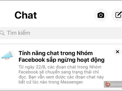 Thực hư chuyện Facebook bỏ Groupchat trên Messenger