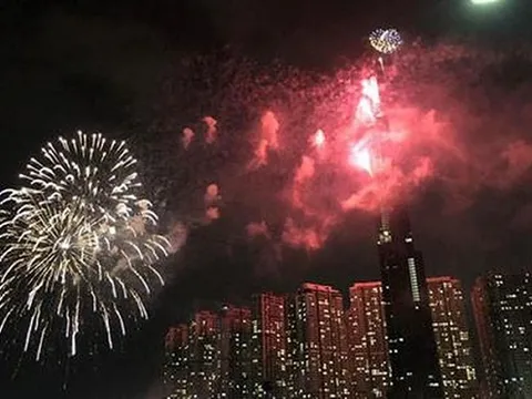 TP HCM bắn pháo hoa nghệ thuật 3 nơi mừng Quốc khánh 2-9