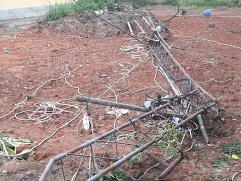 Sập cột ăng ten, 2 nhân viên Đài Phát thanh Truyền hình tử vong