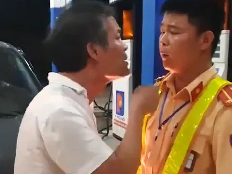 Kết quả kiểm tra nồng độ cồn của tài xế biển xanh tát CSGT khi bị nhắc nhở