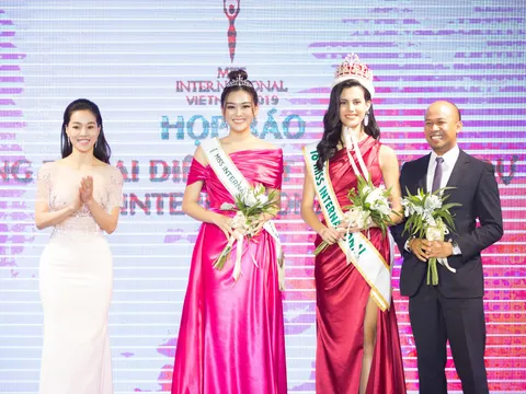 Á hậu Tường San chính thức đại diện Việt Nam dự thi Miss International 2019