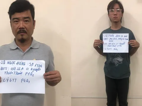 Tạm giữ hai cha con liên quan vụ chém lìa tay người bán nước sâm