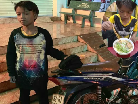 Công an đưa bé trai 13 tuổi tự chạy xe máy vượt 300km từ Kon Tum đến Đắk Lắk về nhà