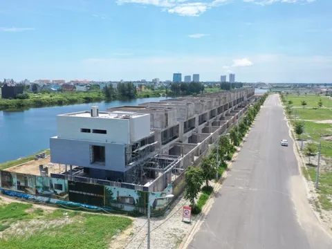 Đất Xanh Miền Trung hoàn thiện dãy biệt thự triệu đô đạt chuẩn quốc tế