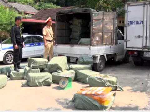 Phát hiện hơn 2,3 tấn nầm lợn không rõ nguồn gốc