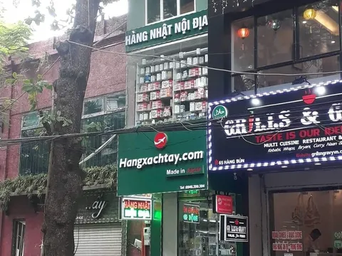 Hà Nội: CH Hàng Nhật Nội Địa bán hàng không có tem nhãn phụ bằng tiếng Việt