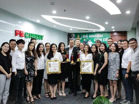 FE CREDIT ghi dấu thêm 3 giải thưởng tại lễ trao giải CMO ASIA 2019