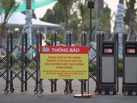 Tạm đình chỉ hoạt động công viên nước Thanh Hà sau vụ bé trai tử vong do đuối nước