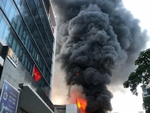 Hải Phòng: Cháy lớn tại siêu thị điện máy Hoàng Gia, thiệt hại nhiều tỷ đồng